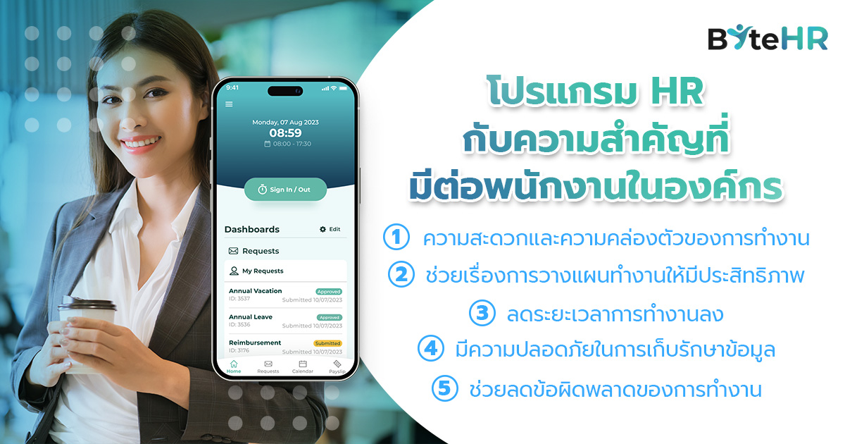 โปรแกรม HR สำคัญอย่างไร