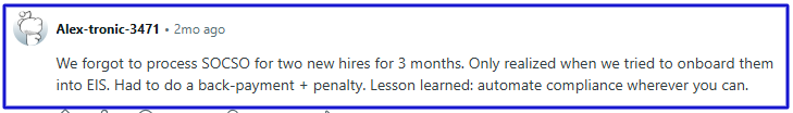 Payroll mistake of not processing new hires correctly